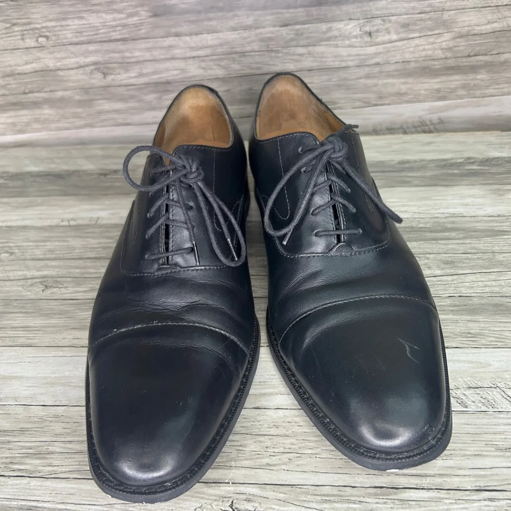 Cole Haan Mens Modern Essentials Dress Shoes Sz 11 Leather Cap Toe Oxford